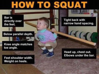 how to squat